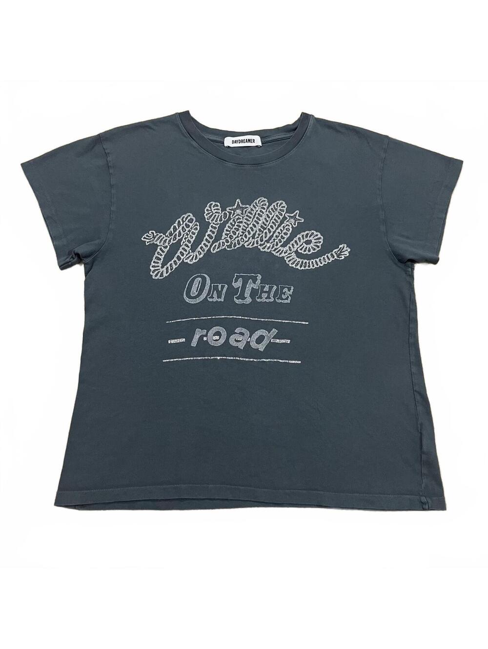 Daydreamer Dark Slate Gray 'Wildlife On The Road' Short Sleeve Tee